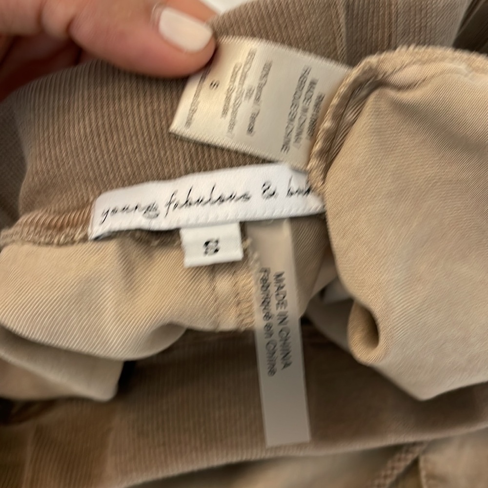 Young Fabulous Broke Jogger Pants Tan - Picture 8 of 11